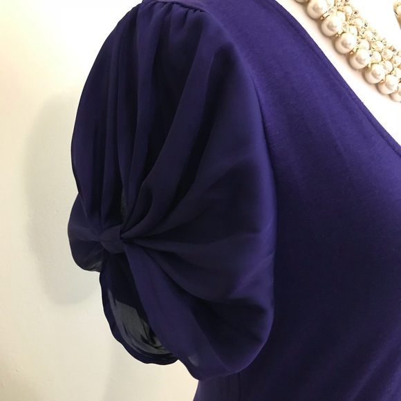 Express Tops - [Express] Silk Ruffled Sleeve blouse